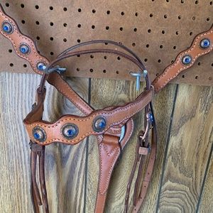 Browband headstall and breast collar